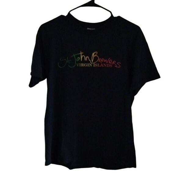 The Tap Room in St. John, Medium, Gildan, Black, Vintage, - Picture 4 of 6